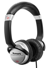 Numark HF125 Compact Recording and Monitoring DJ Headphones with 6ft Cable, 40mm