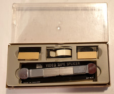 BIB Video Recording Tape Splicer 1/2" (12 mm), Vintage Made in England REF. VE-9