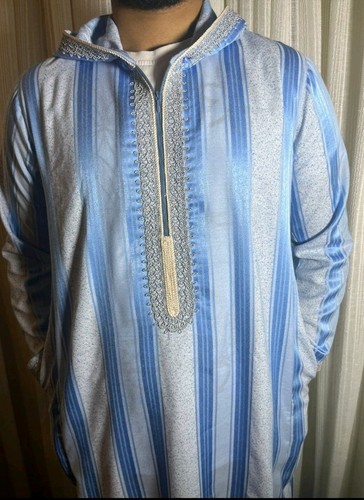 Men moroccan hooded long - men's,
