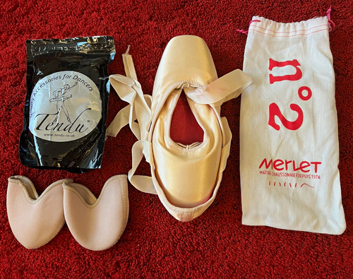 Merlet pink satin pointe - merlet,