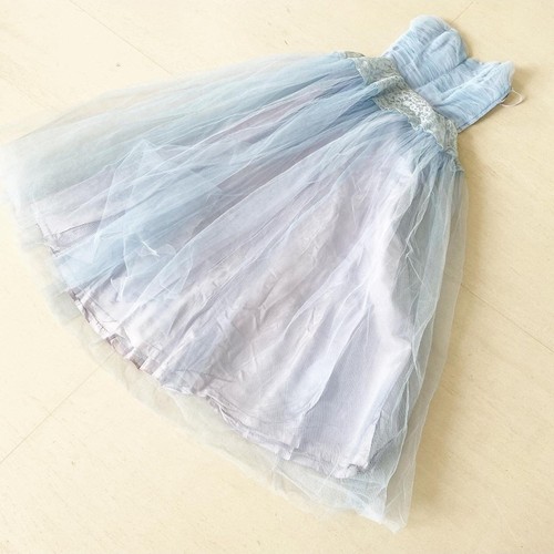 Ice blue prom dress - blue,