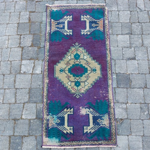 Purple 2x3 turkish vintage - purple,