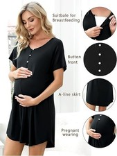 Women maternity nightdress - maternity,