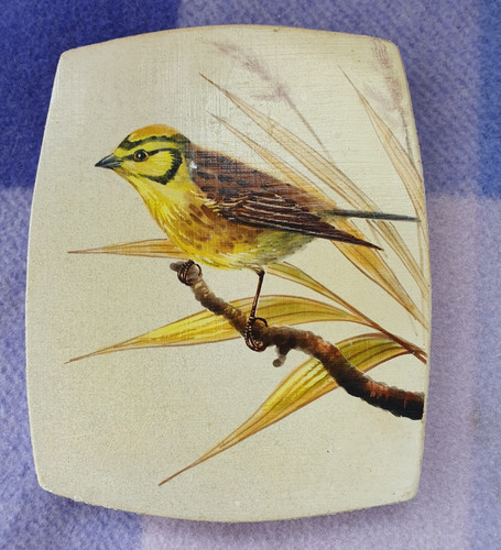 Vintage painted plaster - vintage,