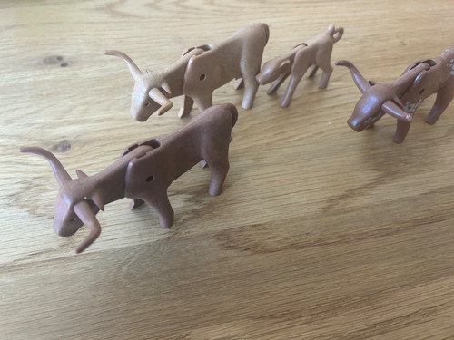 Playmobil western longhorn - playmobil,
