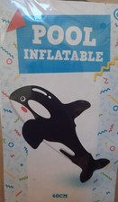 POOL INFLATABLE WHALE 60cm NEW