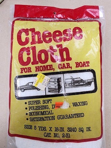 New vintage cheese cloth 5 - new,