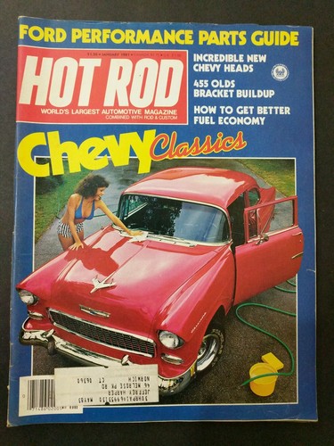 Hot rod magazine - magazine, january