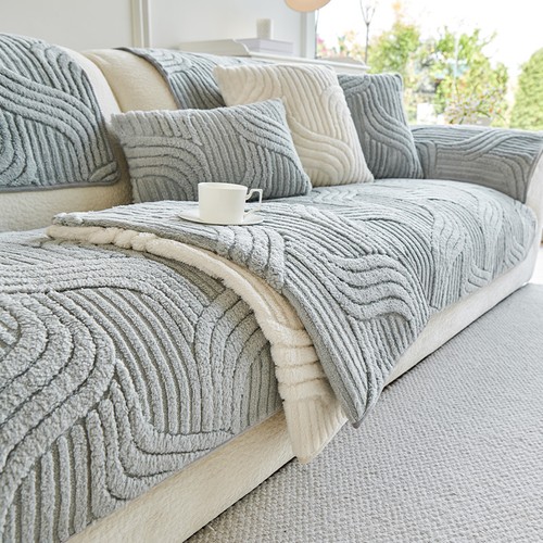 Thick plush sofa - sofa, 1-4