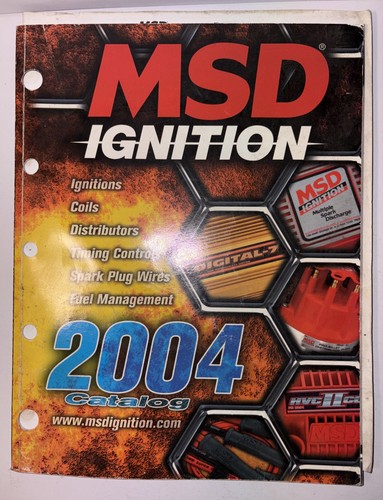 Msd ignition 2004 - ignition, catalog