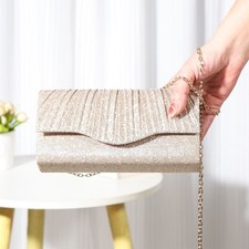 Women Glitter Evening Clutch