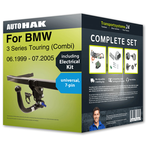 Towbar detachable for bmw - detachable, 3