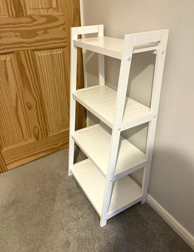 White freestanding tier - white,