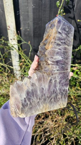 Xxl amethyst cluster tower - cluster,