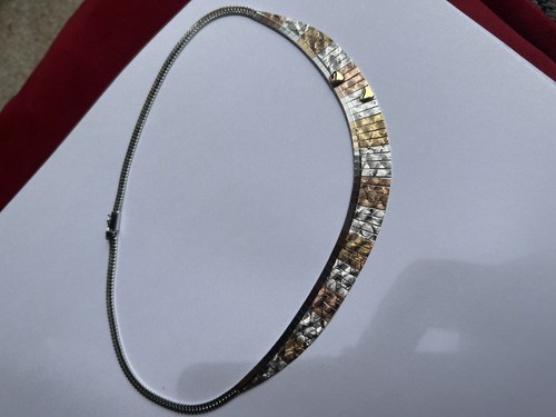 Cleopatra style necklace 925 - cleopatra,