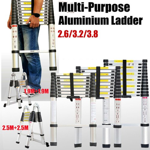 3 8m telescopic - 2.6m/3.2m/3.8m, loft