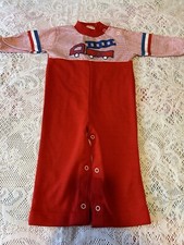 Vintage Healthtex 18 mo Red