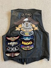 Vintage Harley-Davidson Patches 1993-2001 Vest Harley Owners Group HOG Member