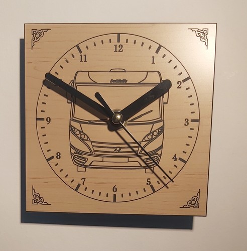 Dethleffs motorhome clock - dethleffs,