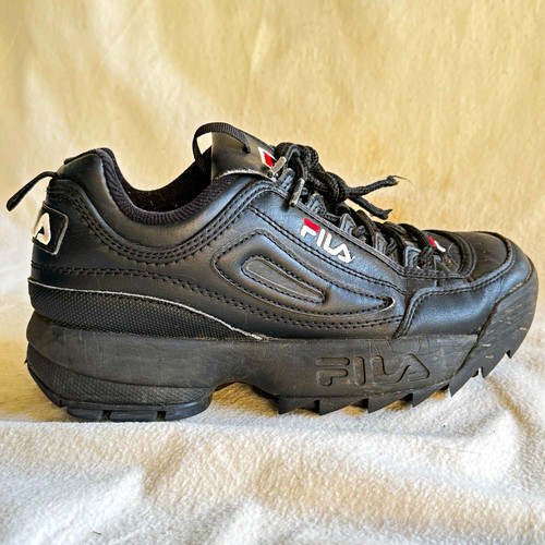 Fila black low top lace - top, lace-up
