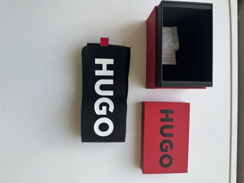 Hugo men black dial - black, ip