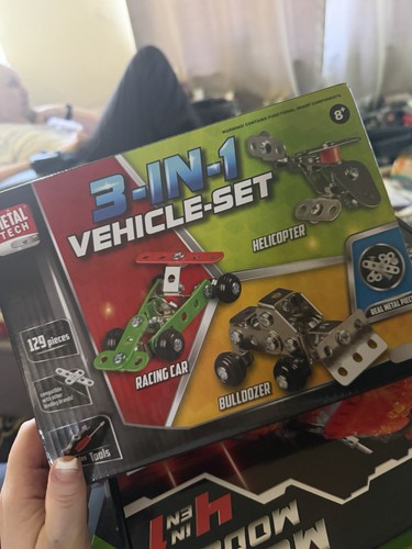 Metal tech vehicle set - 3, 1