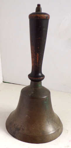 Vintage brass hand held - hand,