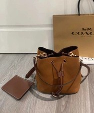 COACH Rowan Bucket Bag Shoulder Bag Vintage Brown CCC78 Outlet NEW