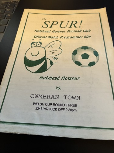 Holyhead hotspur cwmbran - hotspur, v