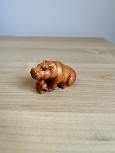 Hippopotamus hippo with - hippo,