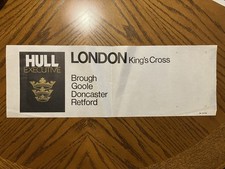 British Rail Carriage Window