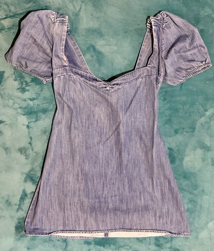 Zara super soft denim backless - soft,