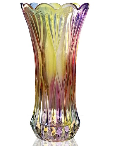 Tall glass flower vase 30cm - tall,