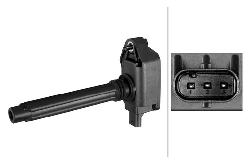 Ignition coil hella - coil, fits