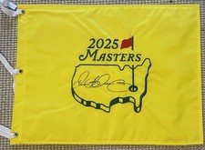 Masters 2025 Flag Signed by Champion Rory McIlroy