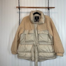 QED London Teddy Puffer Jacket