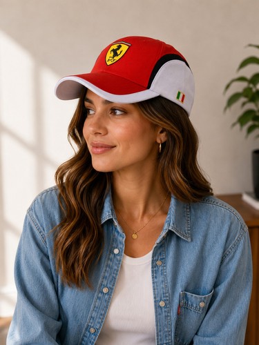 Ferrari scuderia red cap - ferrari,