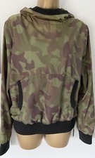 Nikita Clothing Womens Jacket Coat Camouflage Green Size M With Hood