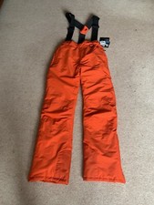 Trespass Taintfield-Male Ski Pants TP50, Flame Orange, Size XXS, BNWT