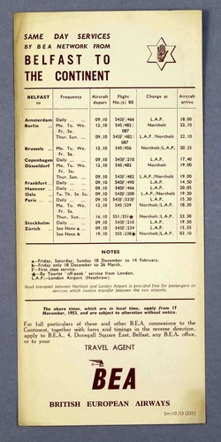 Bea british european airways - bea,
