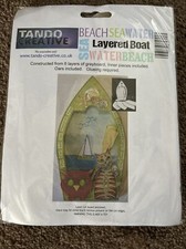 Layered Rowing Boat With Oars Laser Cut Board