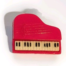 Vintage Pink Grand Piano Pin