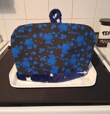 Tea Cosy Teapot Cover - Canvas - Fleece 14 x 9'' - Handmade UK - Free UK P&P