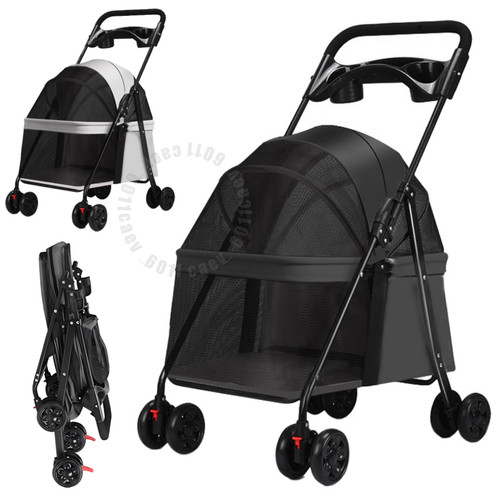 Pet stroller dog cat - stroller, puppy