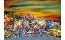 FALLER Break Dance 1 Roundabout Fairground Model Kit w/ Motor IV HO Gauge 140461