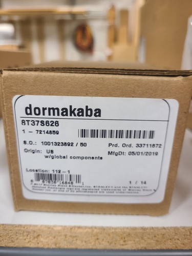 Dorma best 8t37s 626 tubular - dorma,