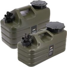 Water Container Carrier 5L / 11L Jerrycan Heavy Duty Tap Funnel Carp Fishing NGT