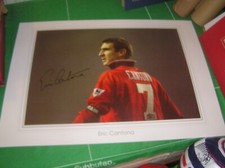 Eric Cantona Signed Giant Iconic Manchester United FC Photograph