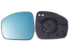 Left Blue Mirror Glass & Holder for Range Rover Sport, 2013-2017 (Heated)