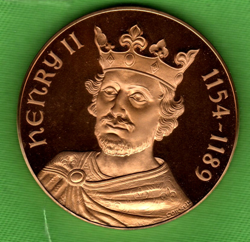 C1970 king henry - c1970, medal